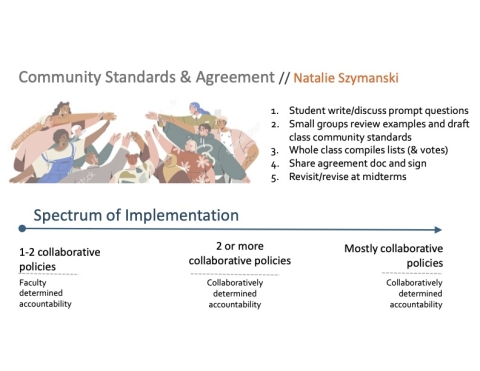 Process for Community Standards and Spectrum of Implementation